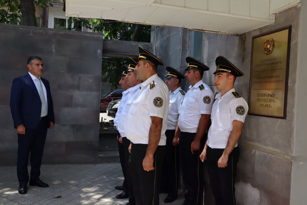Outbound meeting held on the Syunik regional department of the Compulsory Enforcement Service
