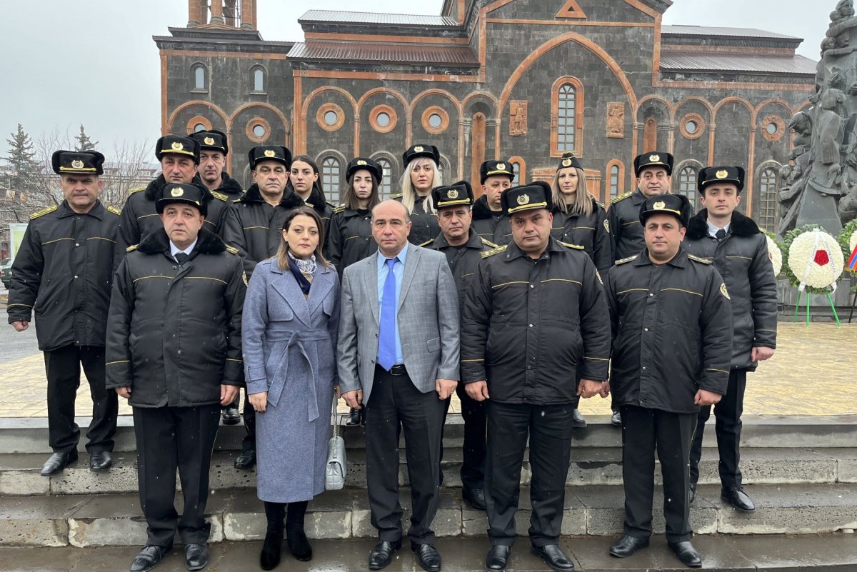 Дань памяти невинным жертвам Спитакского землетрясения