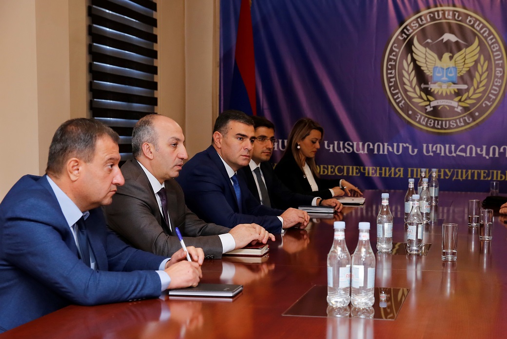 Working discussion with the members of the Supreme Judicial Council