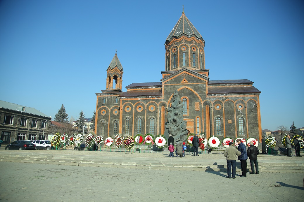 Tribute to the memory of the victims of the Spitak earthquake