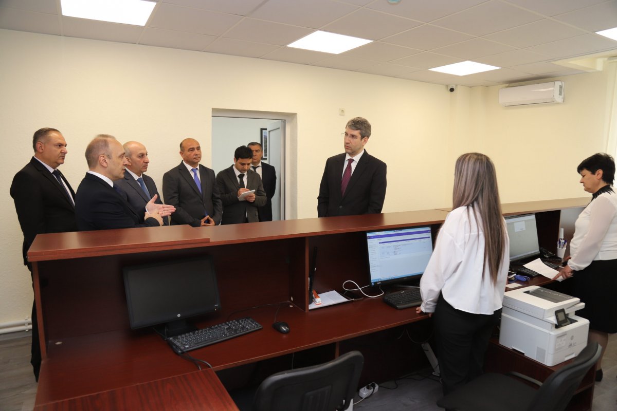 Minister visits the Armavir Marz Division of the Compulsory Enforcement Service