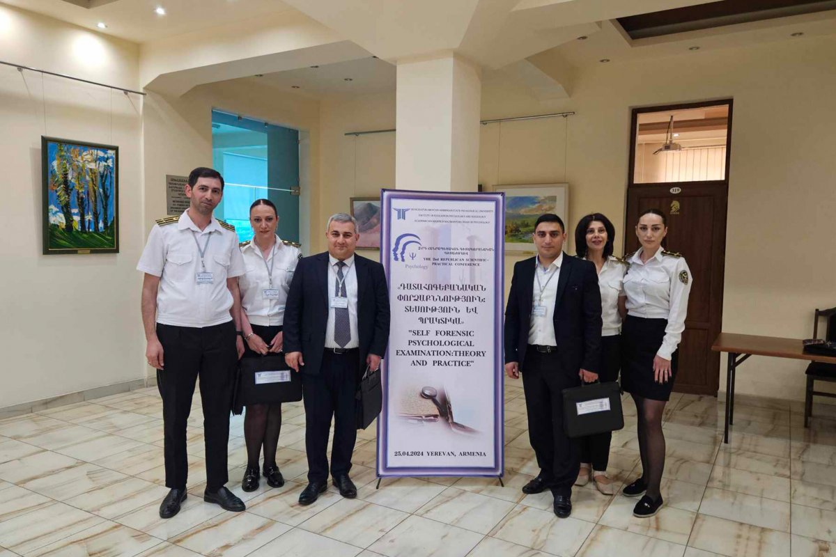 ՀԿԱԾ ծառայողները մասնակցել են «Անձի դատահոգեբանական փորձաքննություն. տեսություն և պրակտիկա» խորագրով հանրապետական 2-րդ գիտաժողովին